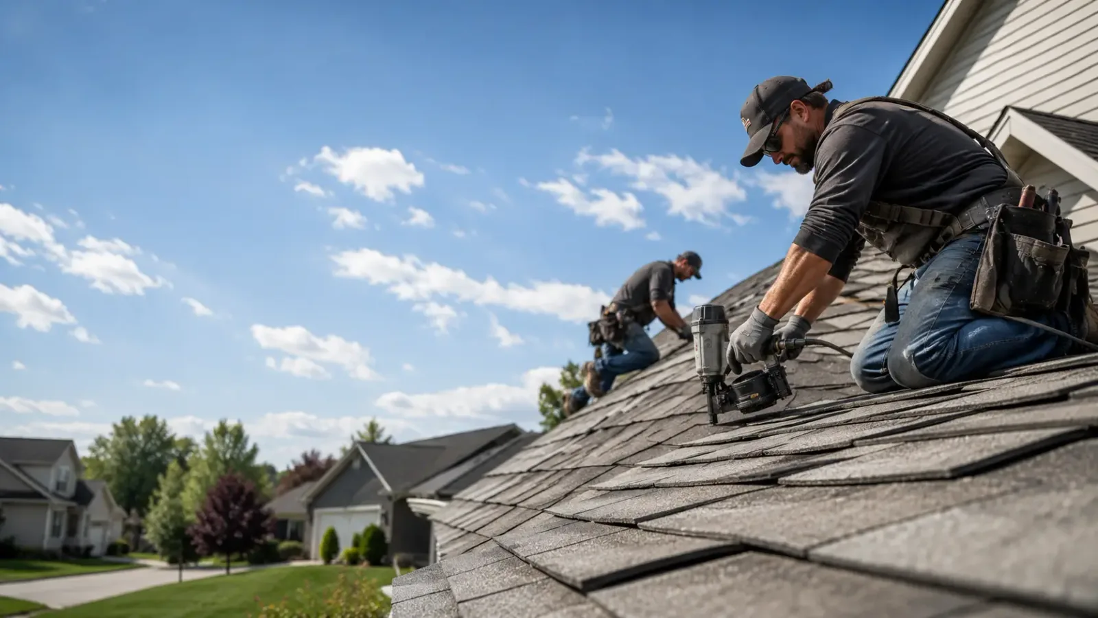 Storm Damage Roof Repair in Woodbury, MN near me